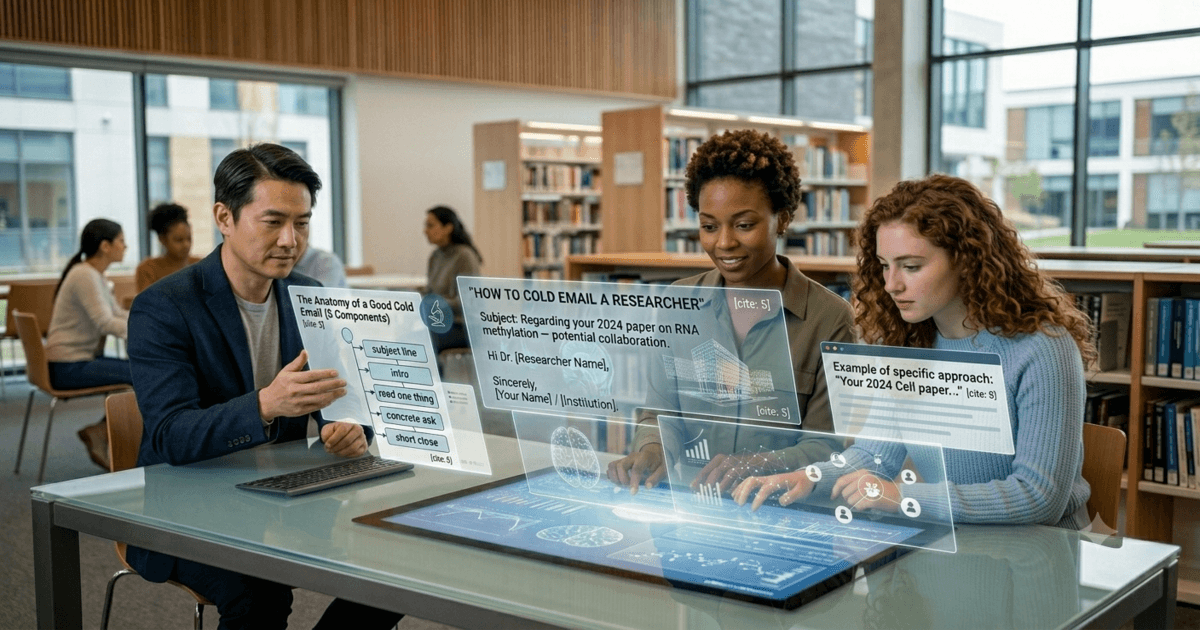 How to Cold Email a Researcher or Professor (With Templates)